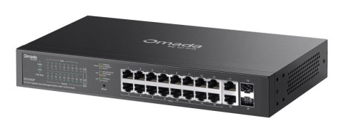 OMADA ES220GP przełącznik sieciowy Zarządzany Gigabit Ethernet (10/100/1000) Obsługa PoE Czarny TP-LINK