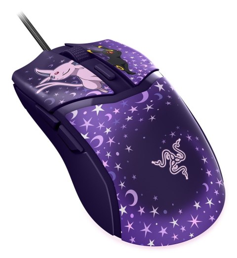 Razer Cobra - Espeon & Umbreon Edition myszka Gaming Dla praworęcznych USB Typu-A Optyczny 8500 DPI RAZER