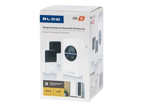 17-124# Dzwonek bezprzewodowy kinetic dk-12` Blow