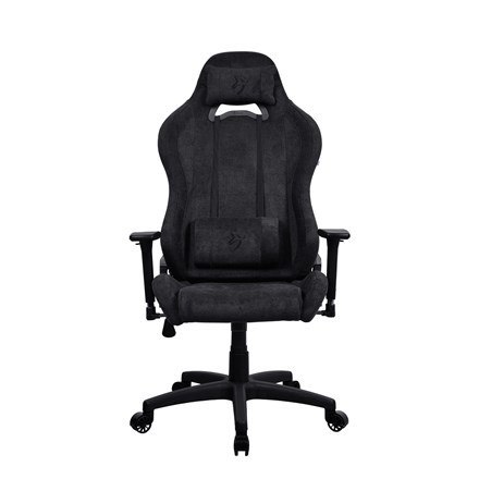 Arozzi Torretta Soft Fabric | Gaming Chair | Metal/Reinforced nylon | Pure Black AROZZI