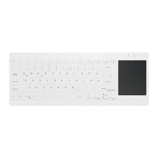 Contour Design Active Key AK-C4412F klawiatura Medyczna USB QWERTZ Niemiecki Biały No name