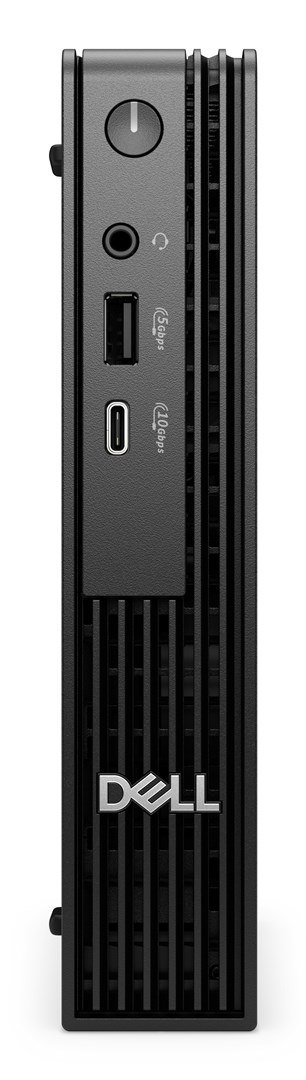 DELL Pro QCM1250 Intel® Core™ i3 i3-14100T 8 GB DDR5-SDRAM 512 GB SSD Windows 11 Pro Micro PC Mini PC Czarny Dell