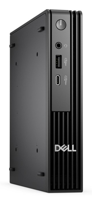 DELL Pro QCM1250 Intel® Core™ i3 i3-14100T 8 GB DDR5-SDRAM 512 GB SSD Windows 11 Pro Micro PC Mini PC Czarny Dell