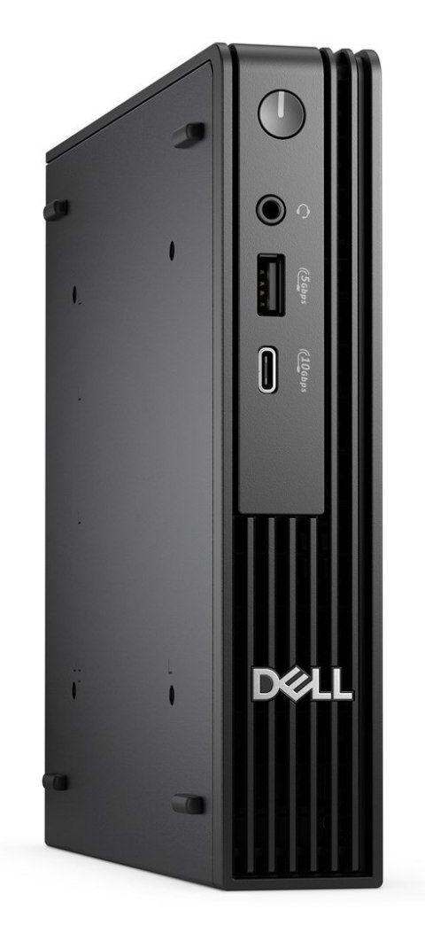 DELL Pro QCM1250 Intel® Core™ i3 i3-14100T 8 GB DDR5-SDRAM 512 GB SSD Windows 11 Pro Micro PC Mini PC Czarny Dell