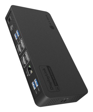 ICY BOX IB-DK2255AC Przewodowa USB 3.2 Gen 2 (3.1 Gen 2) Type-C Czarny No name