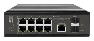 LevelOne IGP-1091 Zarządzany L3 2.5G Ethernet (100/1000/2500) Obsługa PoE Montaż na biurku/ścianie Czarny No name