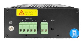 LevelOne IGP-1091 Zarządzany L3 2.5G Ethernet (100/1000/2500) Obsługa PoE Montaż na biurku/ścianie Czarny No name