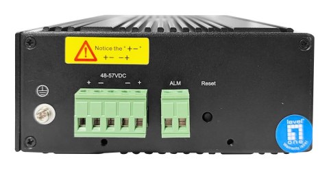 LevelOne IGP-1091 Zarządzany L3 2.5G Ethernet (100/1000/2500) Obsługa PoE Montaż na biurku/ścianie Czarny No name