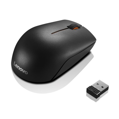 Mysz Lenovo 300 Wireless Compact Mouse GX30K79401 (optyczna; 1000 DPI; kolor czarny) Lenovo