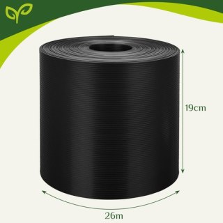 Taśma ogrodzeniowa 19cmx26m 700g/m2 antracyt 23909 GARDLOV