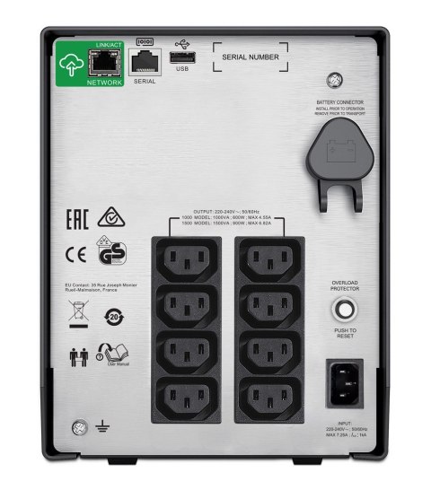 APC Smart-UPS C 1500VA LCD 230V with SmartConnect APC