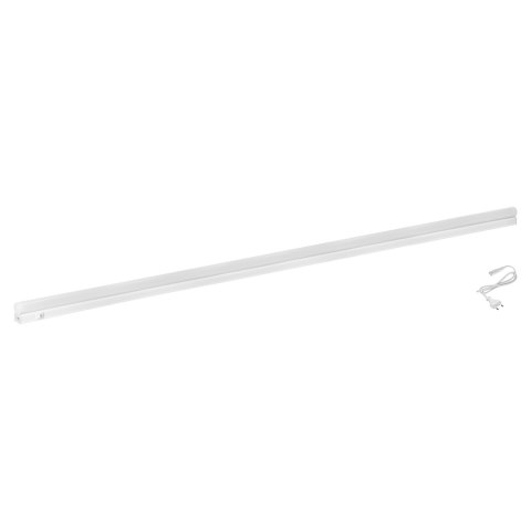 ASTAR LED 14W, oprawa liniowa podszafkowa z przewodem zasilającym, 1260lm, 4000K, wtyk 2-pinowy, układ przelotowych złącz, wyłąc Orno