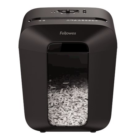 Fellowes Powershred | LX50 | Cross-cut | Niszczarka | P-4 | Karty kredytowe | Zszywki | Spinacze | Papier | 17 litrów | Czarny Fellowes