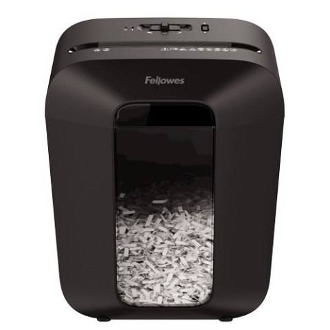 Fellowes Powershred | LX50 | Cross-cut | Niszczarka | P-4 | Karty kredytowe | Zszywki | Spinacze | Papier | 17 litrów | Czarny Fellowes