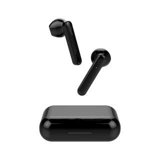 Forever słuchawki bluetooth twe-110 earp z etui ładującym czarny TelForceOne