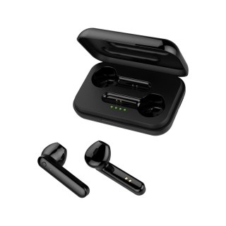 Forever słuchawki bluetooth twe-110 earp z etui ładującym czarny TelForceOne