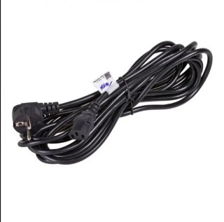 Kabel Akyga AK-PC-05A (Hybrydowa standardu C/E/F (CEE 7/7) M - C13 M; 5m; kolor czarny) Akyga