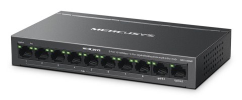 Mercusys MS110CP Przelacznik sieciowy Obsługa PoE Czarny MERCUSYS