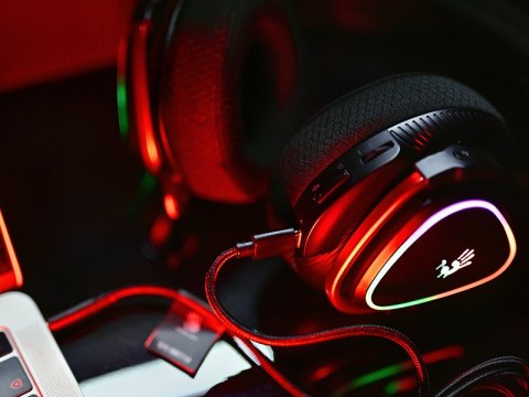 Słuchawki A4TECH BLOODY MR710 Black (BT5.3+2,4G+Wired) A4TECH