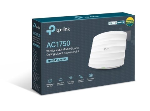 TP-Link Omada EAP245 1750 Mbit/s Biały Obsługa PoE TP-LINK