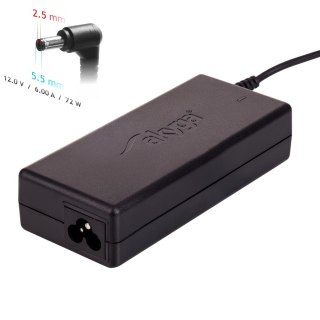 Zasilacz sieciowy Akyga AK-ND-28 do notebooka Acer (12 V; 6,0 A; 72W; 5.5 mm x 2.5 mm) Akyga