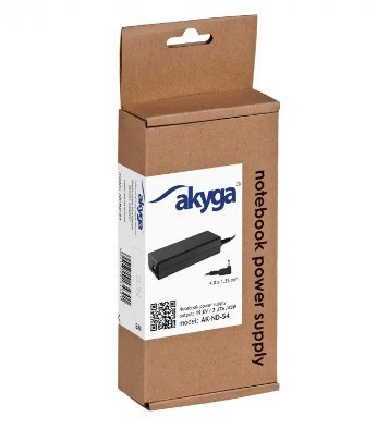 Zasilacz sieciowy Akyga AK-ND-54 do notebooka Asus (19 V; 2,37 A; 45W; 4 mm x 1.35 mm) Akyga