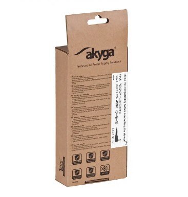 Zasilacz sieciowy Akyga AK-ND-54 do notebooka Asus (19 V; 2,37 A; 45W; 4 mm x 1.35 mm) Akyga