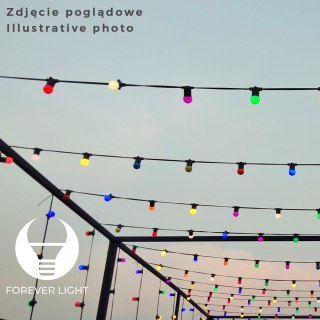 Girlanda świetlna 12m zewnętrzna 10 gniazd e27 ip65 PLASTROL