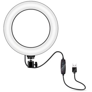 Lampa pierścieniowa led selfie ring statyw pilot + uchwyt na telefon 210cm RTO