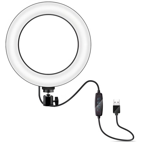 Lampa pierścieniowa led selfie ring statyw pilot + uchwyt na telefon 210cm RTO