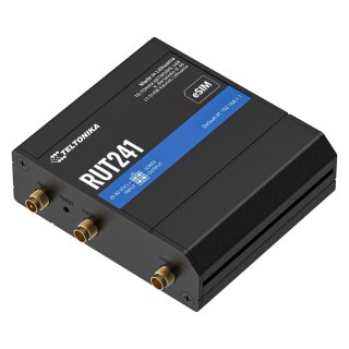 Przemysłowy router Teltonika RUT241 eSIM 4G LTE Cat 4, 2x RJ45 100Mb/s Teltonika