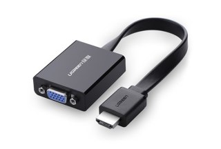 Ugreen Adapter HDMI Do VGA MM103 25cm Czarny UGREEN