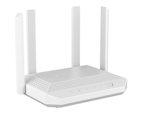 Keenetic Hero (KN-1012) Router Mesh Wi-Fi 6 Multi-Gigabit AX3000 z 4-portowym przełącznikiem gigabitowym, portem 2,5 gigabitowym Keenetic