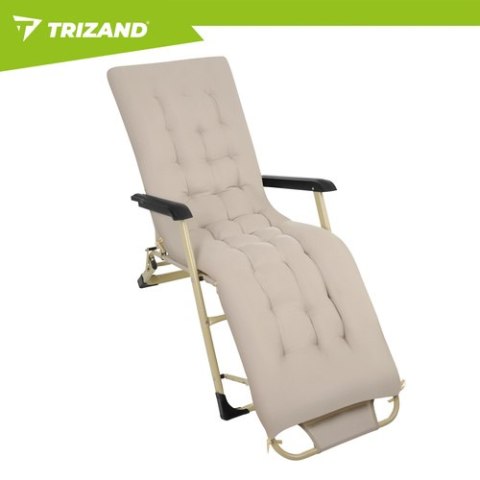 Leżak ogrodowy składany 60x177x30cm Trizand TRIZAND