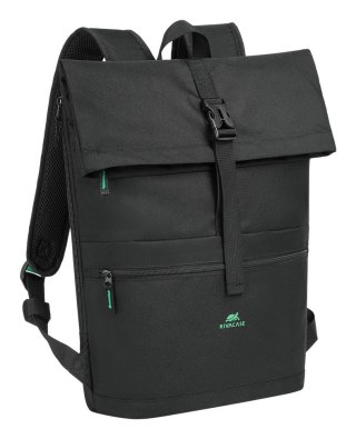 Rivacase Gremio plecak City backpack Czarny Poliester, Przetworzony politereftalan etylenu (rPET) RivaCase