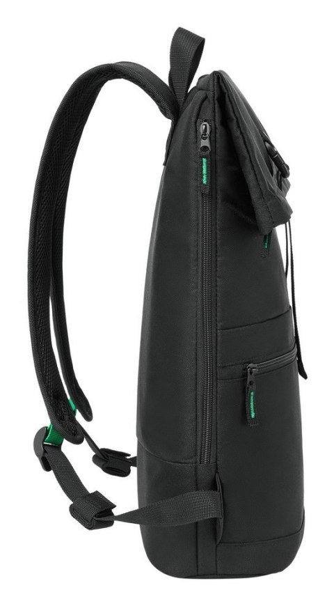 Rivacase Gremio plecak City backpack Czarny Poliester, Przetworzony politereftalan etylenu (rPET) RivaCase