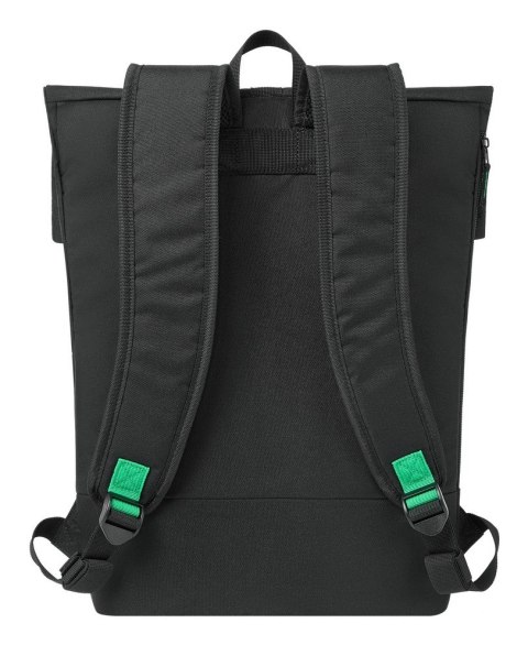 Rivacase Gremio plecak City backpack Czarny Poliester, Przetworzony politereftalan etylenu (rPET) RivaCase