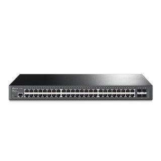 TP-Link JetStream TL-SG3452 przełącznik sieciowy Zarządzany L2 Gigabit Ethernet (10/100/1000) 1U Czarny TP-LINK