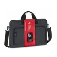 Torba na laptop 17,3" + mysz Rivacase 8058 czarna RivaCase