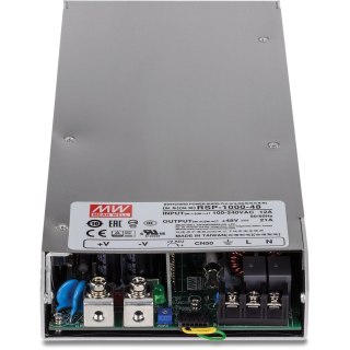 Zasilacz TRENDnet TI-RSP100048 do montażu w szafie serwerowej, AC 100-240 V, 1000 W, Aktywny PFC, 4U, 48,3 cm (19") No name