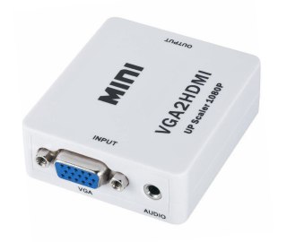 Złącze adapter VGA+audio - HDMI LP