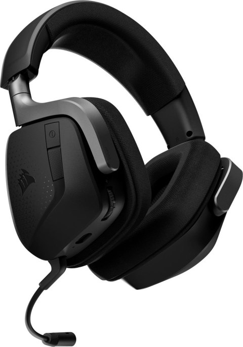 Corsair VOID v2 MAX WIRELESS Zestaw słuchawkowy Bezprzewodowy Opaska na głowę Gaming Bluetooth Czarny Corsair