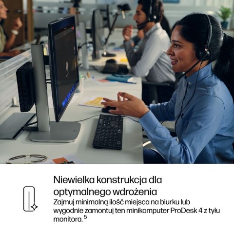 HP ProDesk 4 Mini G1i Ultra 5 225T 16GB DDR5 5600 SSD512 Arc W11Pro 3Y OnSite Hewlett-Packard