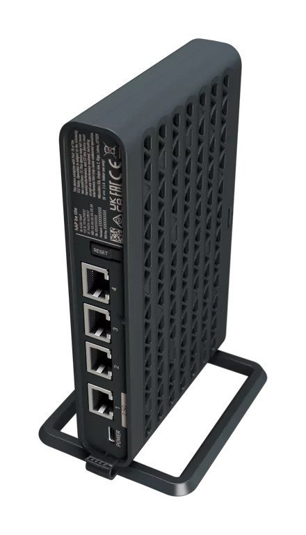 MikroTik hAP be lite | 802.11ax | 10/100/1000 Mbit/s | Ethernet LAN (RJ-45) ports 3 | Mesh Support No | MU-MiMO No | No mobile b MikroTik