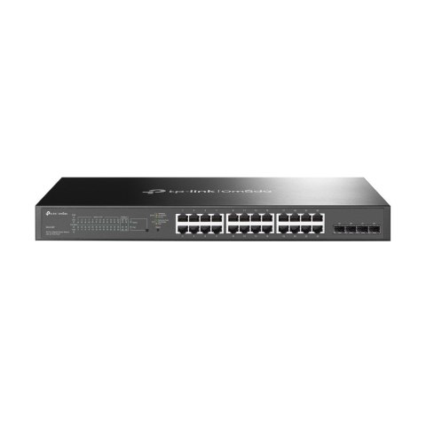 TP-Link Omada TL-SG2428P Zarządzany L2/L2+ Gigabit Ethernet (10/100/1000) Obsługa PoE 1U Czarny No name
