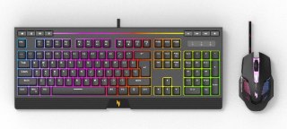 Acer NAK200 + NMW200 klawiatura Dołączona myszka Gaming USB Amerykański międzynarodowy Czarny Acer