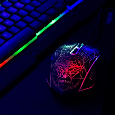 Logilink Gaming-Set aus Tastatur, Maus und Mauspad LogiLink