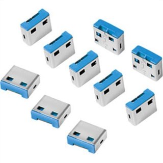 Logilink USB-A-Port Schloss (10x SchlĂ¶sser) LogiLink