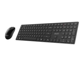 MSI FORGE K210 WIRELESS COMBO WHITE US | Keyboard and Mouse Set | Wireless | Mouse included | US | White MSI