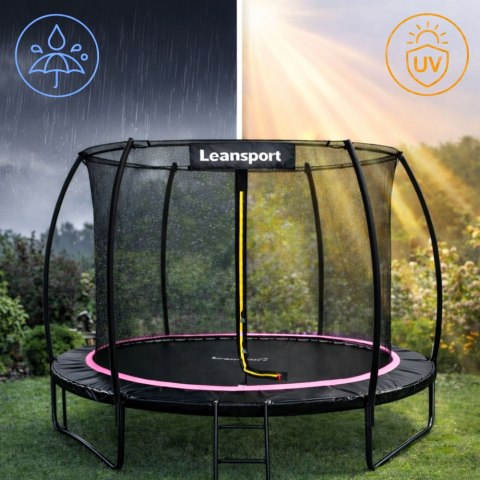 Osłona na sprężyny do Trampoliny Sport Max 10ft Czarno-Różowa LEAN SPORT